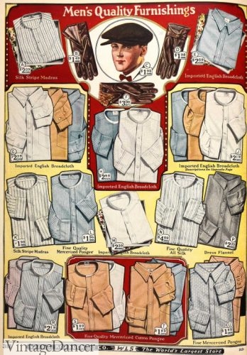 1925 men's shirts
