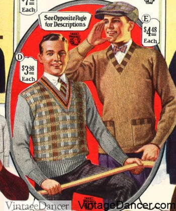 1925 mens jumpers knitwear