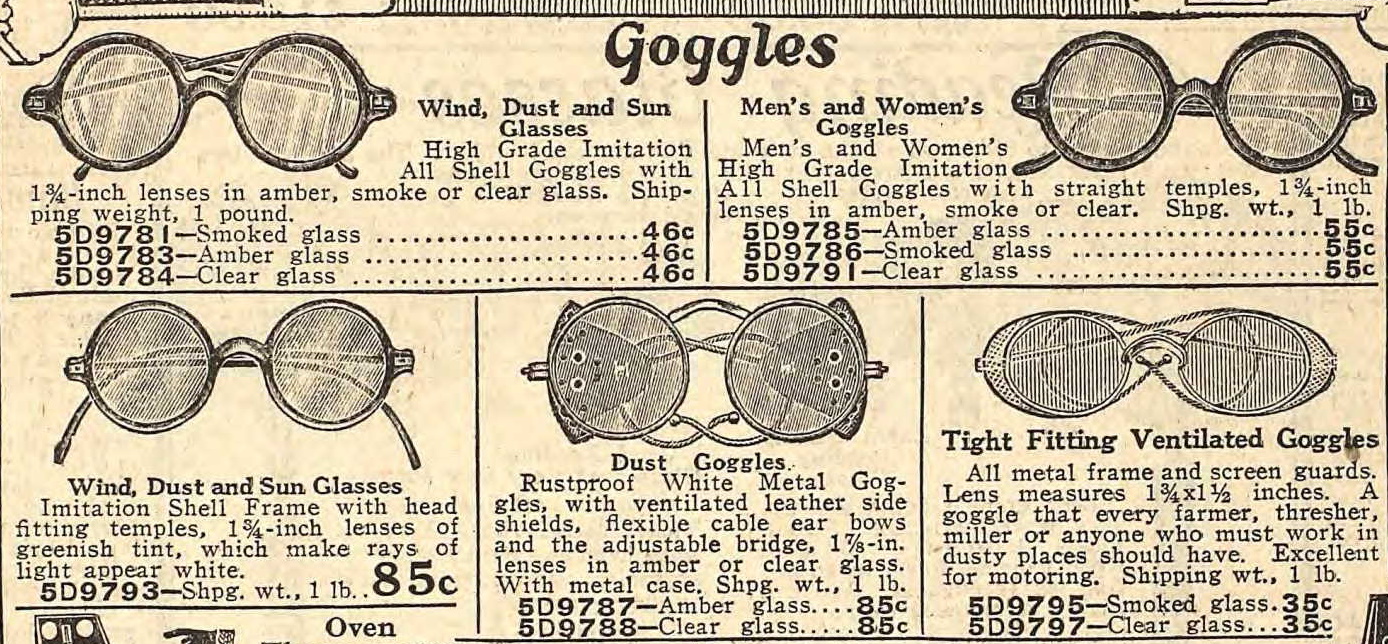 1920s Glasses & Sunglasses History for Men and Women