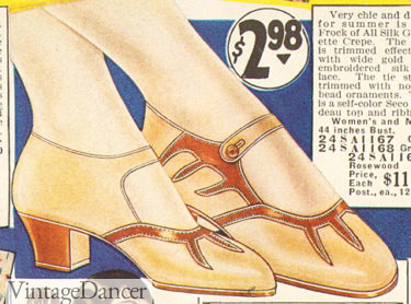 Women's 1920s Shoe Styles and History