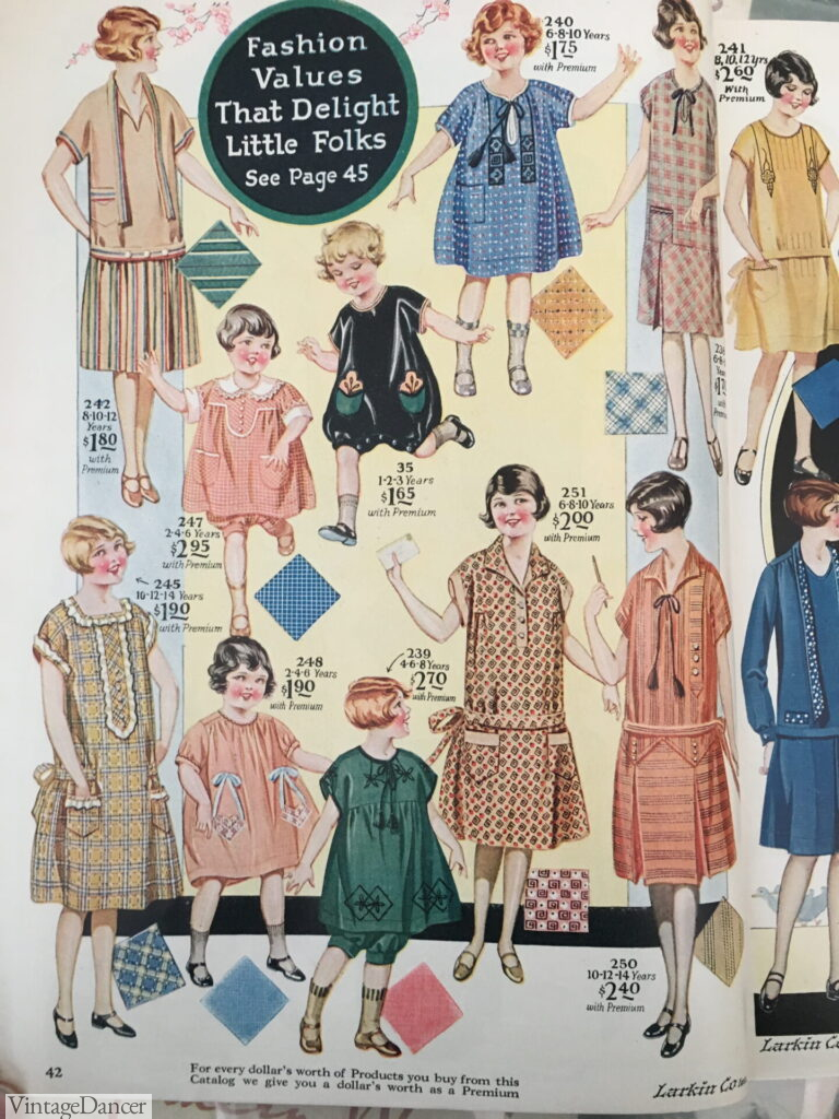 1920s Children's Clothing & Fashion | Boys and Girls