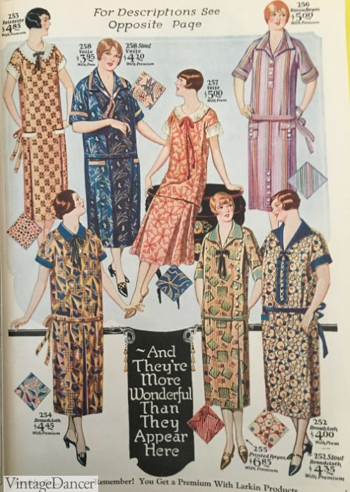 1926 house ro day dresses? Very hard to tell the difference!