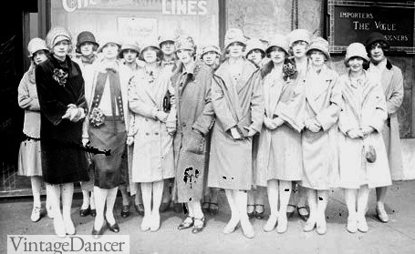 1920s Fall & Winter Fashion- Dresses & Clothing