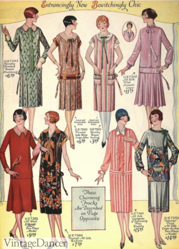 1926 spring day dresses