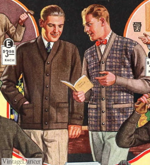 1920s Men's Casual Clothing & Fashion Trends