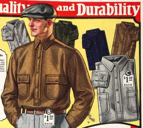Men's 1920s Camping, Hiking, Hunting Clothes