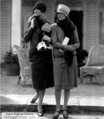 1920s womens winter outfits