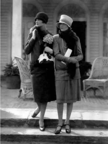 1920s womens winter outfits