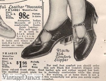 1927 T strap walking heels