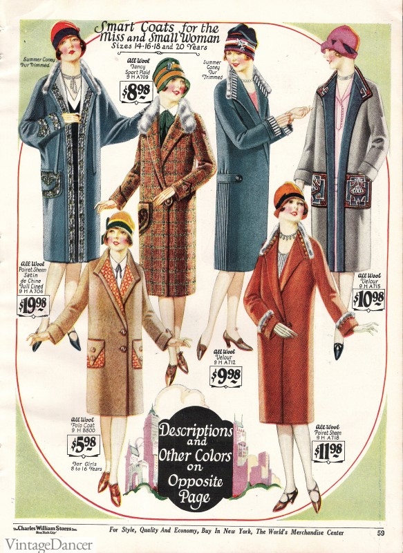 1920s coats, 1927