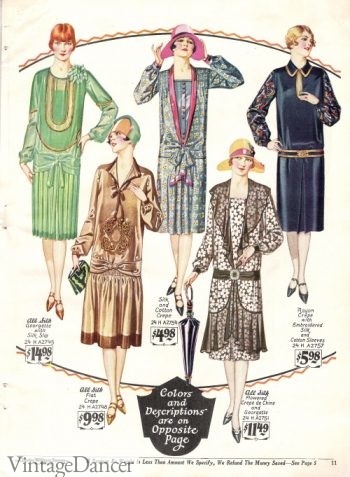 1927 Day Dresses