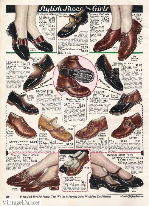 1920s girls and boys shoes childrens shoes