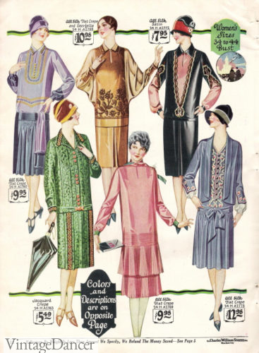 1927 mature women's dresses