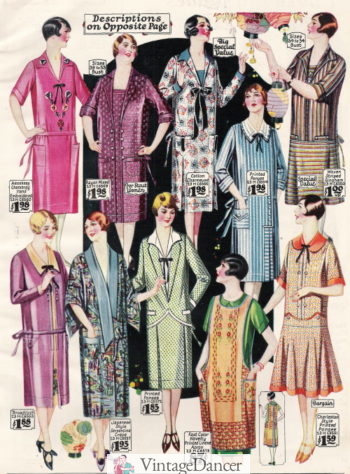1927 house/day dresses and aprons