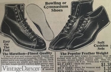 1927 leather gym shoes