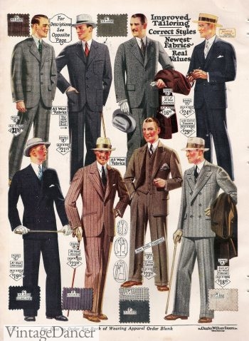 1920s men's suits