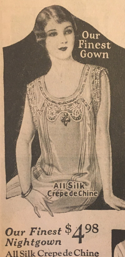 1920s Nightgowns, Pajamas and Robes History