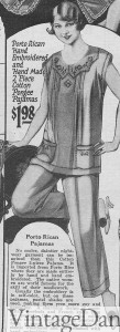 1920s pajamas ladies