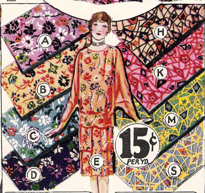 1920s Fabrics and Colors in Fashion