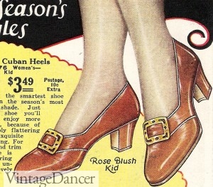 1927 pump shoes