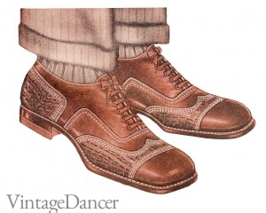 mens 1920s shoes