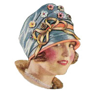 1920s cloche hat