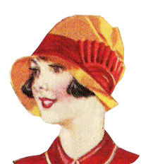 1920s clohe hat