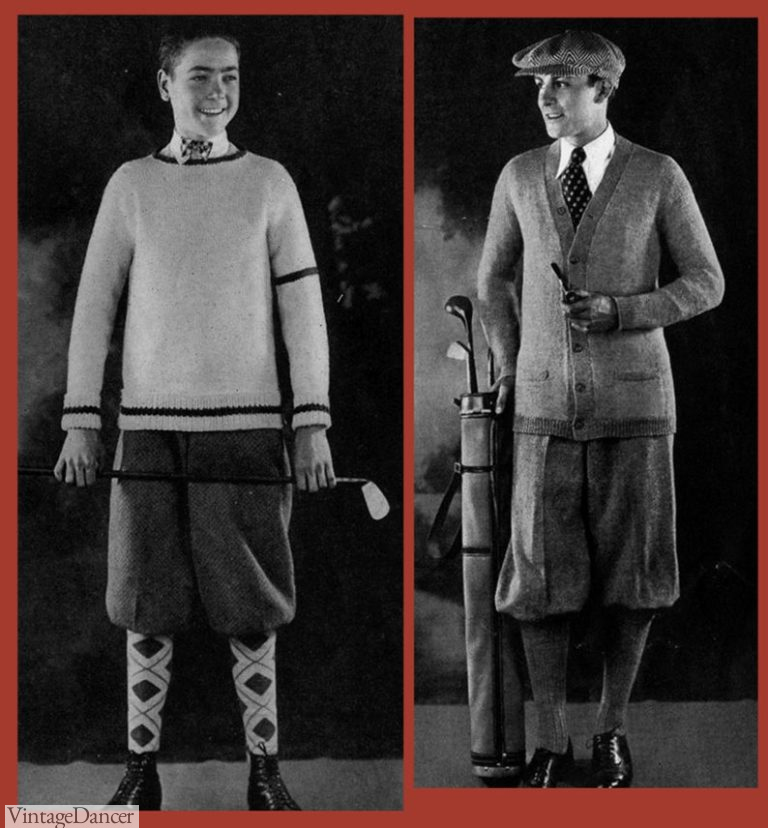 1920s Men's Casual Clothing & Fashion Trends