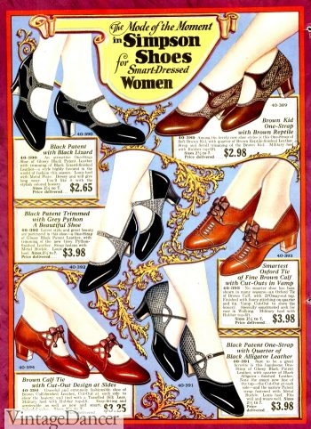 1928 low Heel Shoes