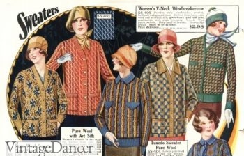 1928 Women's Cardigan Sweaters