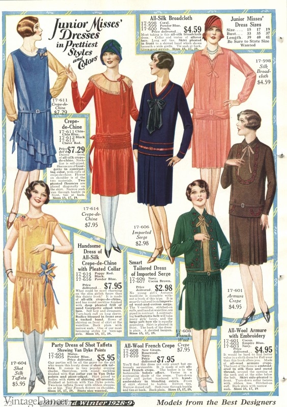 1920s afternoon dresses