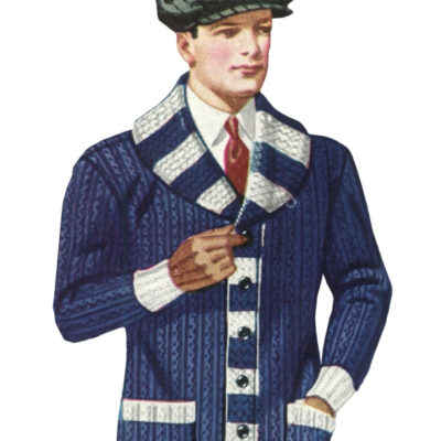 1920s Men’s Sweaters, Cardigans, Knitwear
