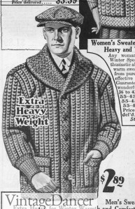 1920s mens sweater