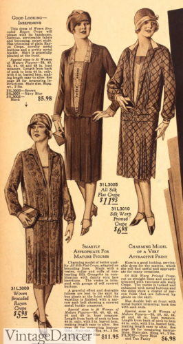1920s old women clothing