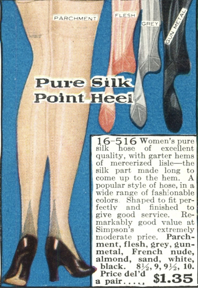 New 1920s Style Stockings, Tights, Nylons, Socks