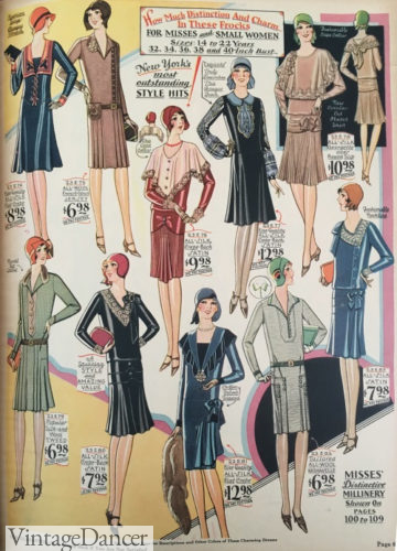 1920s Teenage Girls&#8217; Fashion and Clothing Trends, Vintage Dancer