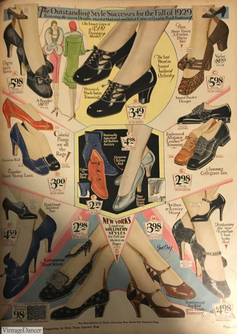 1929 Fashion for Women and Men