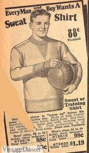 1929 men's crewneck sweatshirt vintage sweatshirt warm up pullover shirt mens boys teens