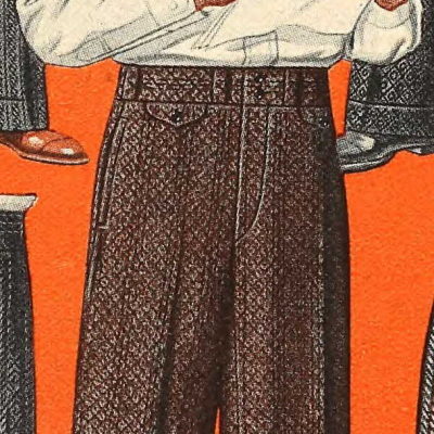 1920s Men’s Pants History: Oxford Bags, Plus Four Knickers, Overalls