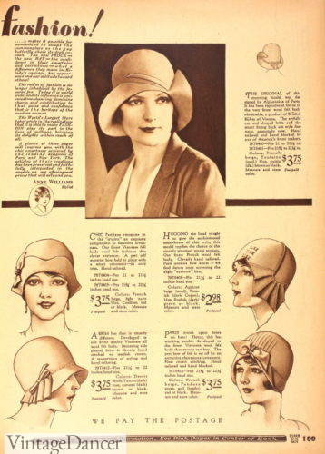 1920s slouched hat 1930s women cloche hat