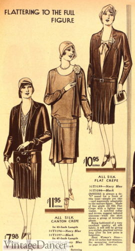 1920s older womans dresses