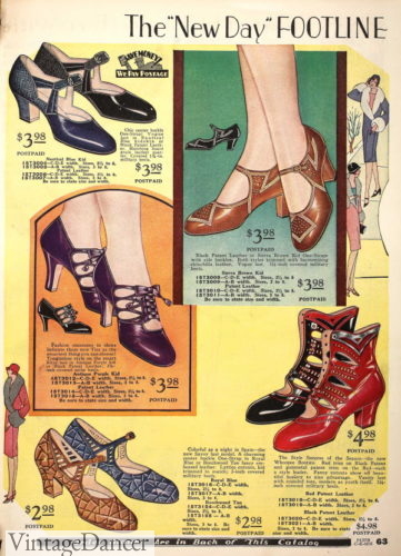 flapper shoes 1920s great gatsby shoes 1929