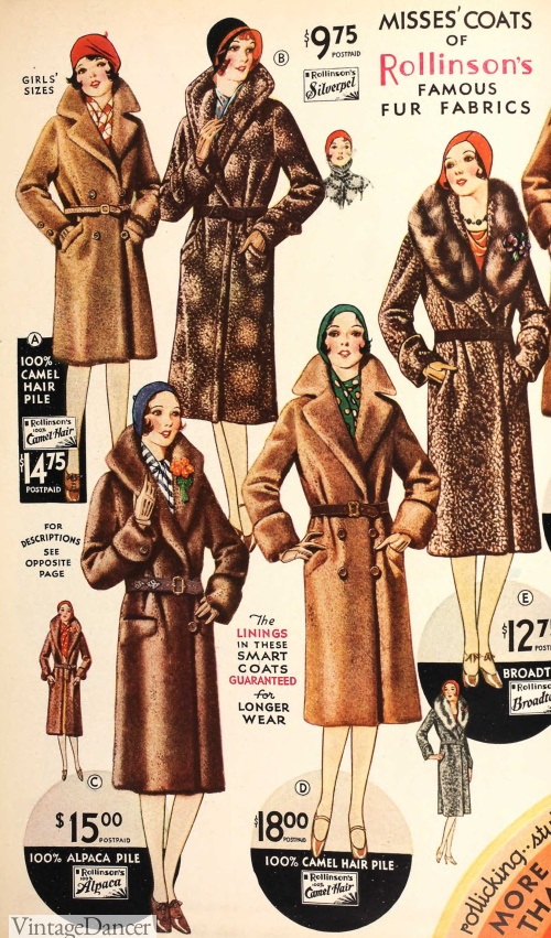 1930s Coats and Jackets History