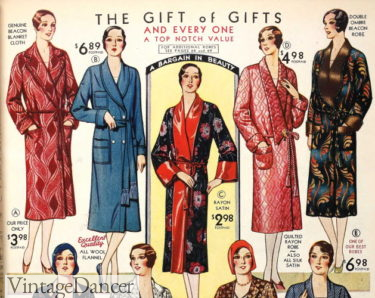 1930 robes women housecoats
