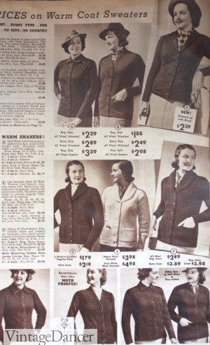 1931 Winter Sweaters