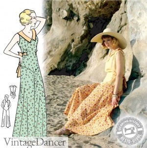 1930s Beach Pajama pattern by Wearing History- Highly Recommended!