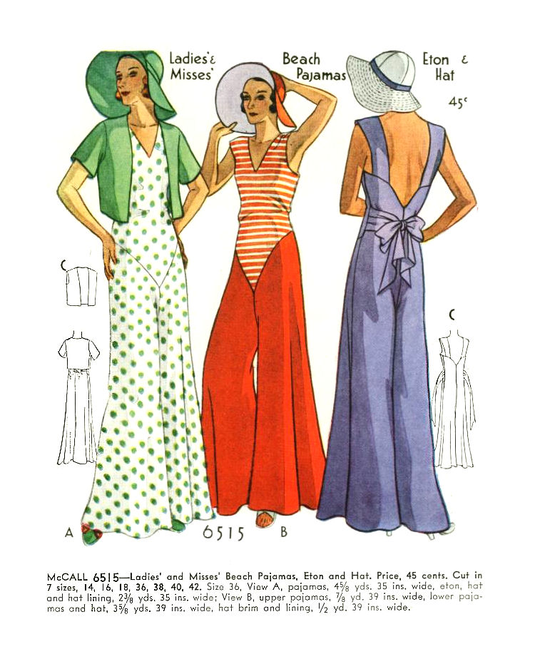 Vintage Summer Clothes Beach Outfits