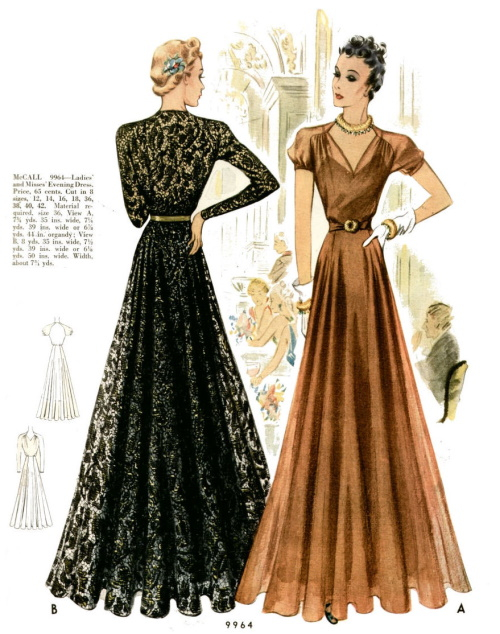 1930's formal attire