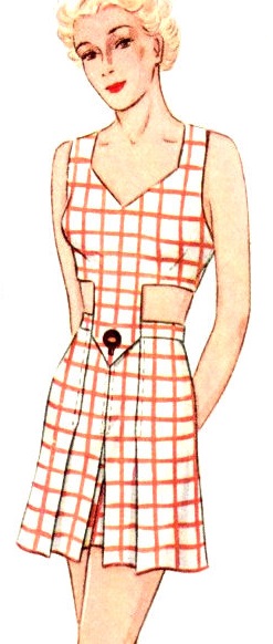 1930s Playsuit Outfit