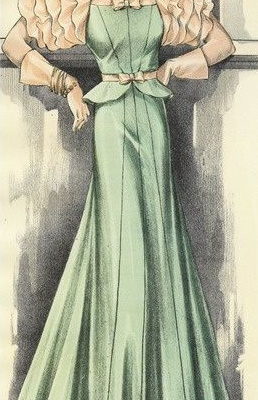 1930s Evening Dress Accessories